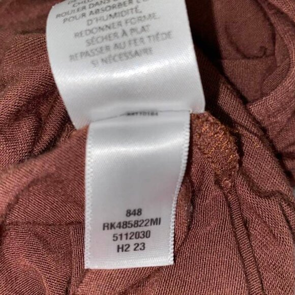 Brown Sleeveless Mock Neck Top – Nordstrom Rack, Soft Stretch Size Large - Picture 10 of 12